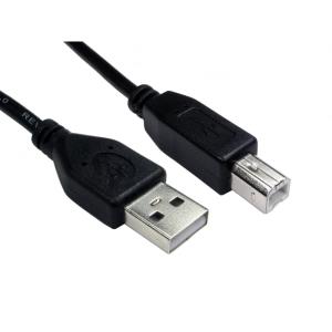 99CDL2-103 CABLES DIRECT 3MTR USB 2.0 A MALE TO B MALE