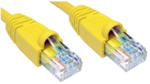 5m Snagless Cat5e  Yellow thumbnail