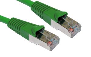 2m Shielded Cat5e P- Green thumbnail
