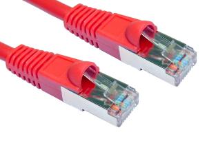 2m Shielded Cat5e Patch Red thumbnail