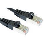 10m Shielded Cat5e P Black thumbnail