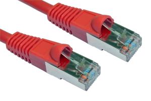 10m Shielded Cat5e Patch  Red thumbnail