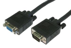 0.5m SVGA Extension CableBlack thumbnail