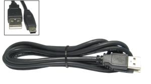 1.8m USB2.0 A - MINI Black thumbnail