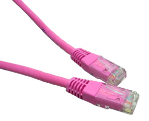 1.5m Cat6 Patch Cable - Pink thumbnail