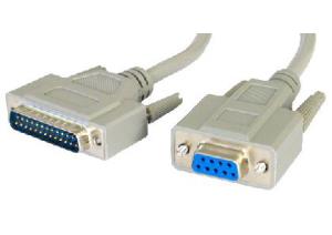 D9 (F) to D25 (M) Null Modem thumbnail