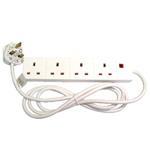 2m 4 Gang UK Power Extension thumbnail