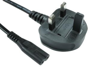 3m UK Plug to C7 Mains Lead thumbnail