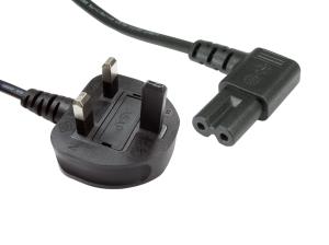 1.8m UK Plug-Right Angled C7 thumbnail