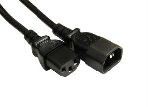 5m C14 to C13  Extension Black thumbnail