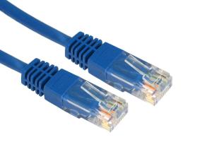 0.5m Cat5e Cbl - Blue 26AWG thumbnail