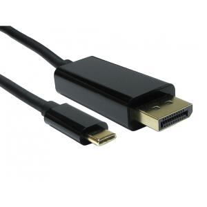 USB3C-DP-2M CABLES DIRECT 2M USB TYPEC M DISPLPORT M BLK 4K