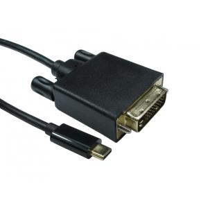 USB3C-DVI-1M CABLES DIRECT CDL USB C TO DVI 4k 30HZ 1MTR