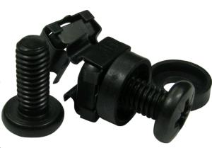 Pack of 50 M6 Cage Nuts Black thumbnail