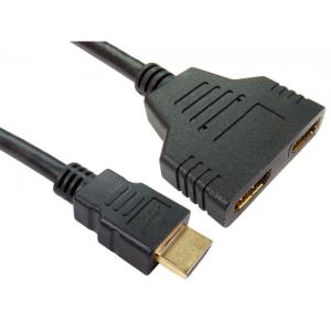 35cm HDMI M to 2x F Splitter thumbnail