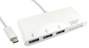 USB TypeC - 3 Port USB Hub&CR thumbnail