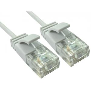 0.25M SLIM 6 LSOH CABLE WHITE thumbnail