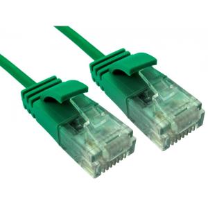 1m Slim Gigabit Patch - Green thumbnail