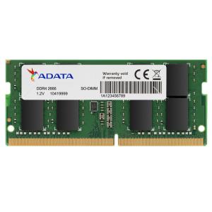 AD4S266616G19-SGN A-DATA TECHNOLOGY Adata Premier 16GB Ddr4 2666MHz (pc4-21300) Cl19 SoDIMM Memory 1024x8