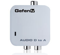 GTV-DIGAUD-2-AAUD GEFEN TV Digital Audio to Analog Ada