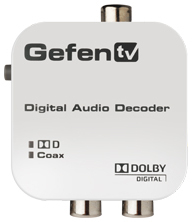 GTV-DD-2-AA GEFEN Digital to Analog Decoder