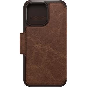 77-88570 OTTERBOX OtterBox Strada Case for iPhone 14 Pro Max, Shockproof, Drop proof, Premium Leather Protective Folio