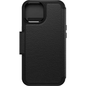 77-93572 OTTERBOX iPhone 15 Case Strada Series Folio MagSafe - Shadow (Black)