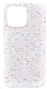 77-97259 OTTERBOX Symmetry Core Series - Back cover for mobile phone - MagSafe compatibility - sprinkles (white) - for Apple iPhone 16 Pro Max