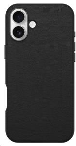 77-96285 OTTERBOX Symmetry Series - Back cover for mobile phone - cactus leather, polyurethane - noir ash (black) - for Apple iPhone 16 Plus