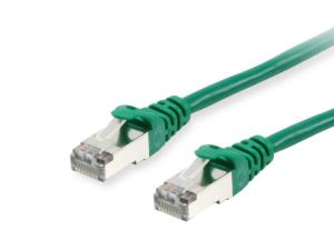 605640 EQUIP 605640 Patch Cable Cat.6 S/FTP HF green 1;0m.