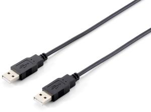 EU Product - Kabel USB-A2.0->A                 St/St  5.00m schwarz Polybeutel thumbnail