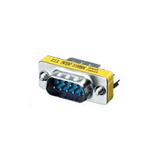 124300 EQUIP Gender Changer 9pol St/St mini