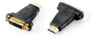 118909 EQUIP HDMI Adapter A-DVI(24+1)  St/Bu      1920x1080/60HZ sw Polybeutel