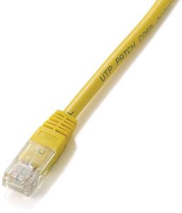 EU Product - Patchkabel Cat5e      U/UTP 2xRJ45  3.00m    gelb  PVC Polybeutel thumbnail