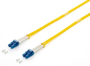 EU Product - Patchkabel LC->LC  5.00m Singlemode Duplex OS2    gelb Polybeutel thumbnail