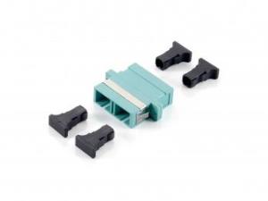 EU Product - LWL-Koppler SC->APC Multimode  Duplex OM3  12Stk  blau thumbnail