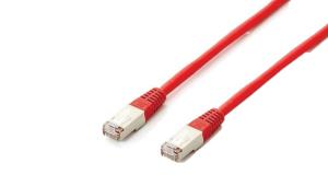 EU Product - Patchkabel Cat6A Plat.S/FTP 2xRJ45  0.50m     rot LSZH Polybeutel thumbnail