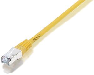 EU Product - Patchkabel Cat5e      F/UTP 2xRJ45  2.00m    gelb  PVC Polybeutel thumbnail