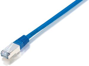 EU Product - Patchkabel Cat5e      F/UTP 2xRJ45  0.50m    blau  PVC Polybeutel thumbnail