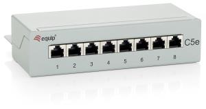 EU Product - Patchpanel  8xRJ45 Cat5e Desktop        100MHz RAL7035 thumbnail