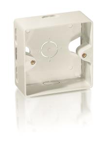 EU Product - Aufputz-Geh�use Universal                  RAL 9010 ws Polybeutel thumbnail