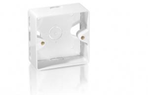 125560 EQUIP 125560 Back box for Surface Mounting; pearl white.