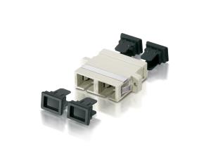 EU Product - LWL-Koppler SC->UPC Multimode  Duplex OM2  12Stk beige thumbnail