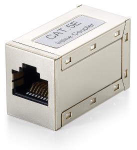 EU Product - Inline-Koppler Cat5e RJ45 8P8C geschirmt        100MHz Polybeutel thumbnail