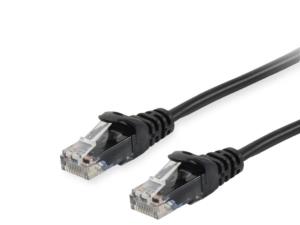 EU Product - Patchkabel Cat6       U/UTP 2xRJ45  1.00m schwarz  PVC Polybeutel thumbnail