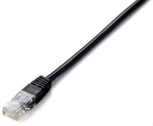 EU Product - Patchkabel Cat5e      U/UTP 2xRJ45  7.50m schwarz  PVC Polybeutel thumbnail