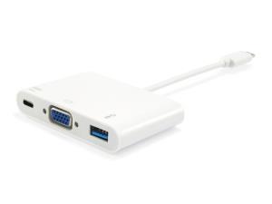 EU Product - Dock  3-1 USB-C->VGA,USB-A,60W USB-C             0.15m thumbnail