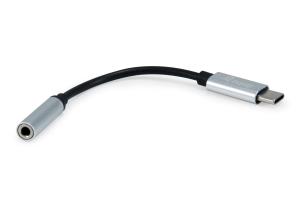 133474 EQUIP Adapter USB-C -> Audio DAC  4-Pin 3.5mm St/Bu 0.15m sw