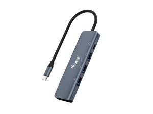 133487 EQUIP Dock  5-1 USB-C->HDMI,3xUSB3.0,100WPD          25cm gr