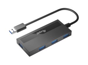 EU Product - 4-Port USB-A3.2-Hub->4xUSB-A 3.2 +USB-C Adapter  5Gbps thumbnail